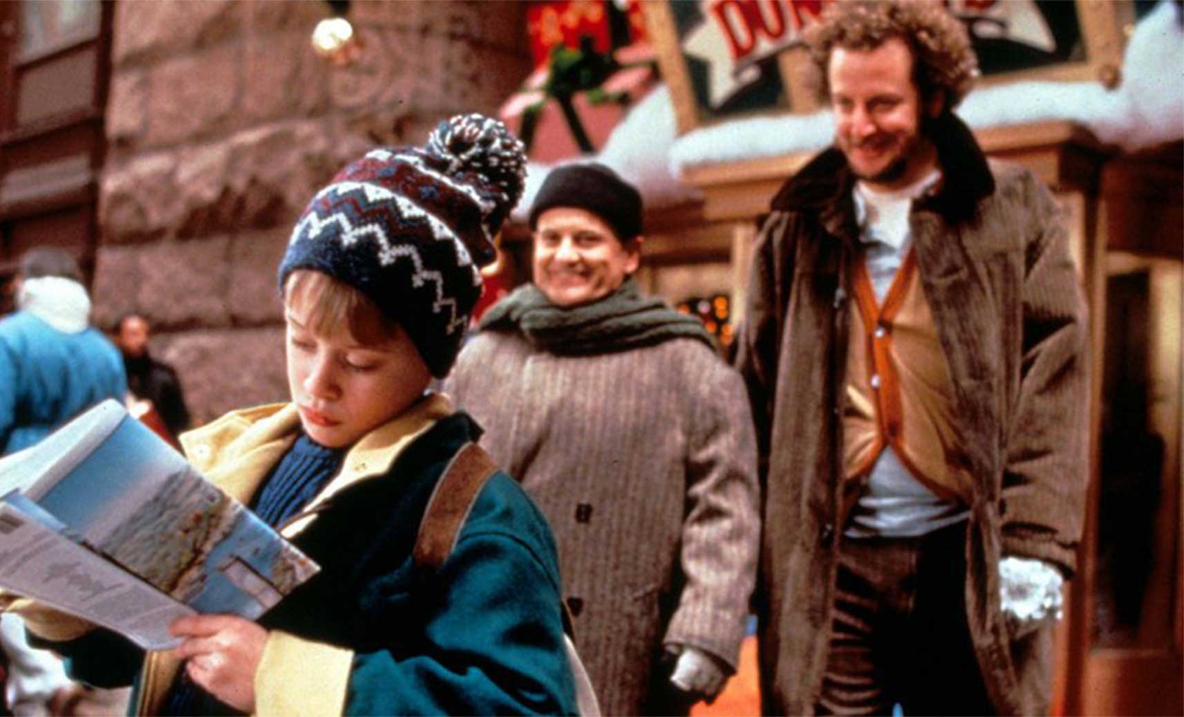 kevin being chased by harry and marv